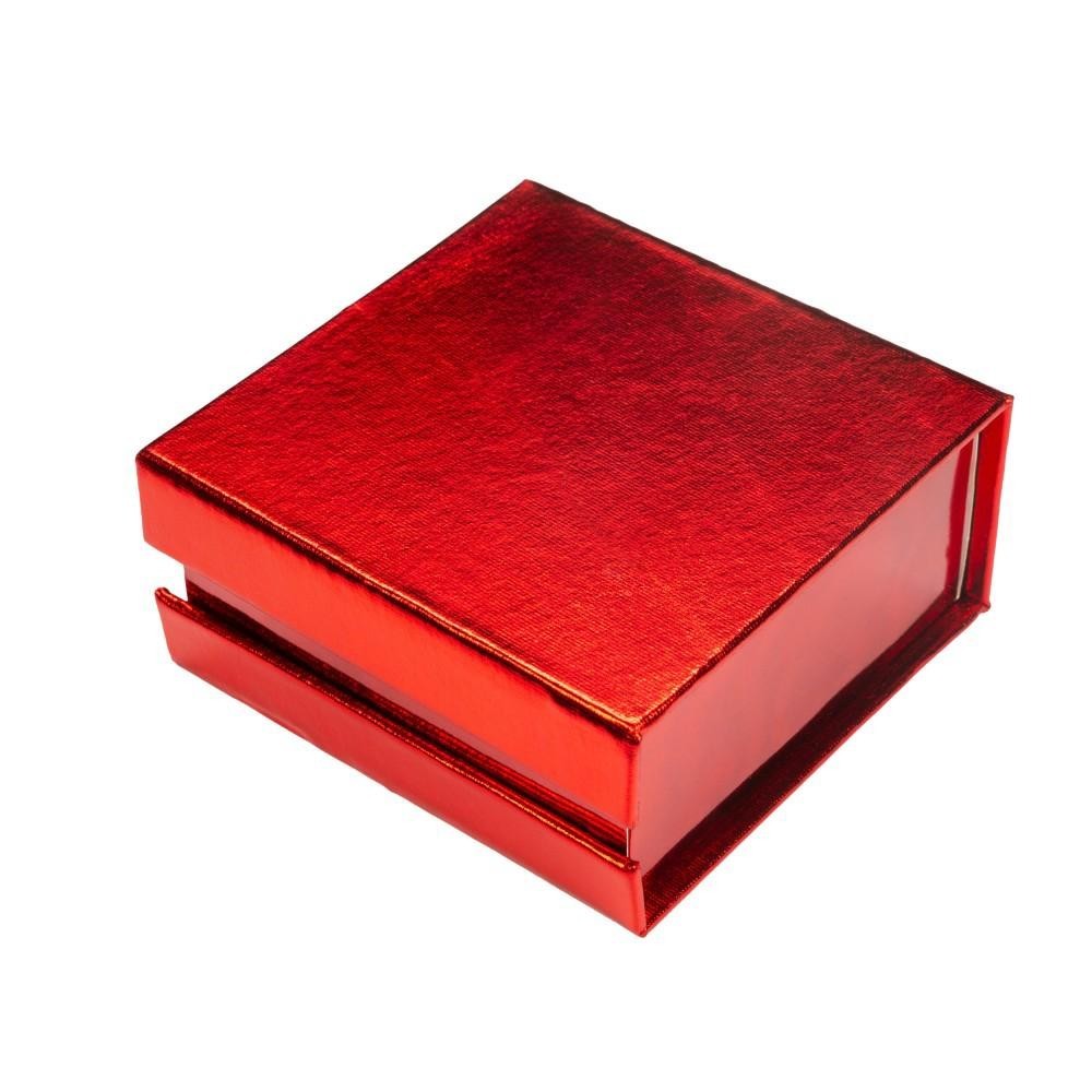 SCATOLA QUADRATA CM10X10X4H ROSSO